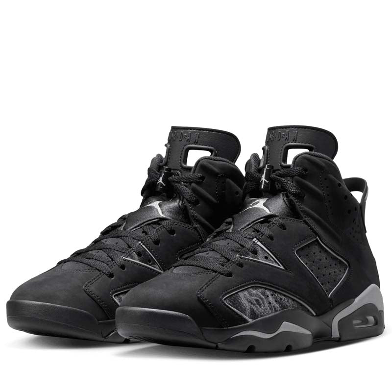 Air Jordan 6 Retro 'Cap And Gown' - Black/Reflect Silver