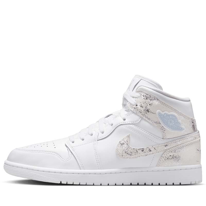 Air Jordan 1 Mid SE - White/Field Silver