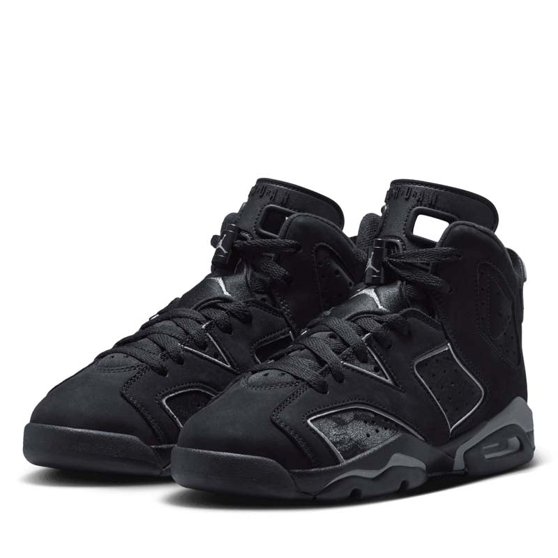 Air Jordan 6 Retro 'Cap And Gown' (GS) - Black/Reflect Silver