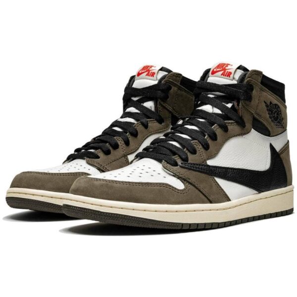 Travis Scott x Jordan 1 Backwards Swoosh Mocha Secondary image