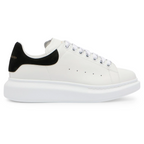 Alexander Mcqueen Raised Sole White Black Sneaker