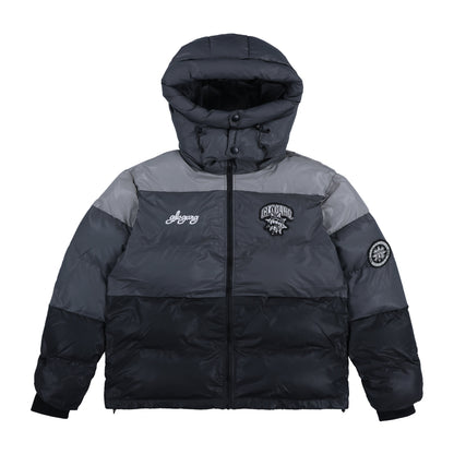 Glo Arctic Explorer Puffer Jacket (Black/Grey)