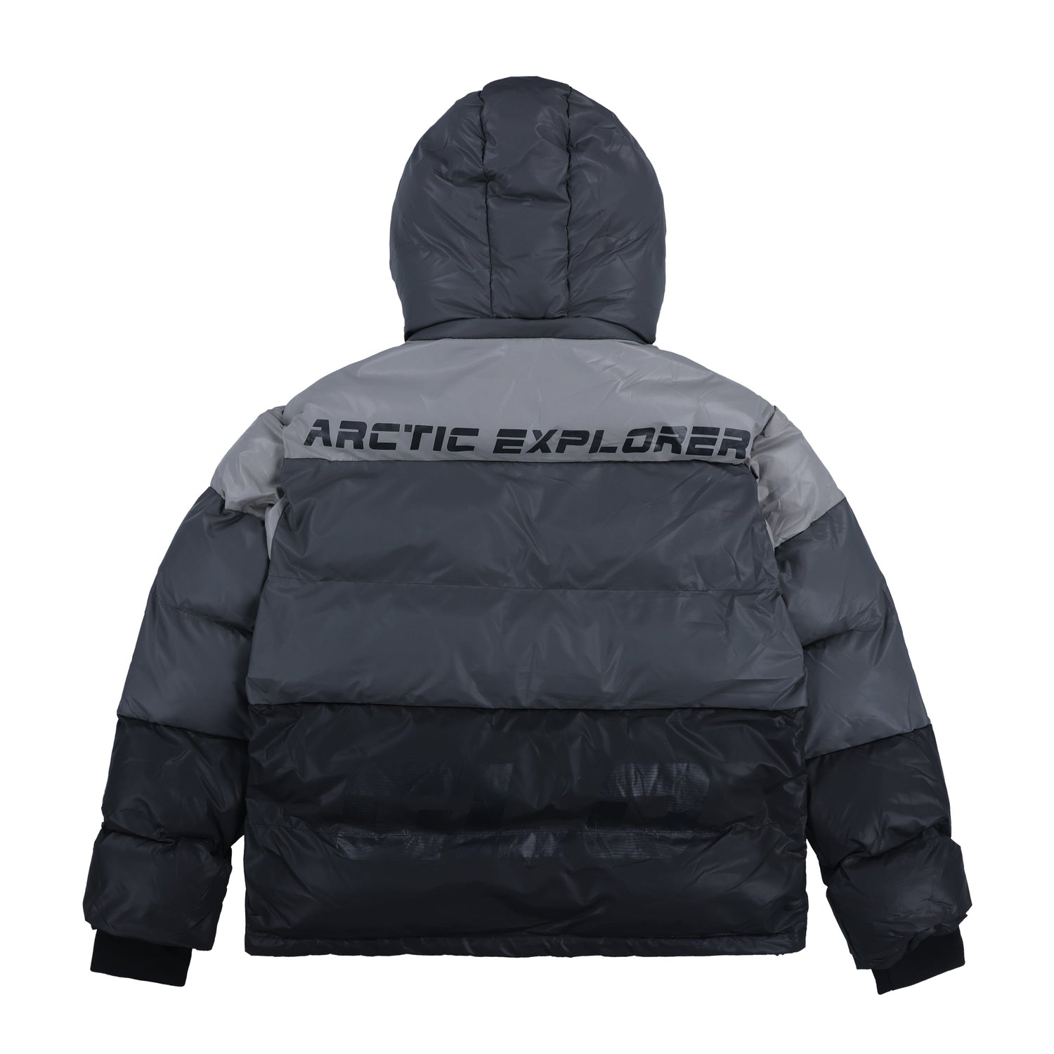 Glo Arctic Explorer Puffer Jacket (Black/Grey)