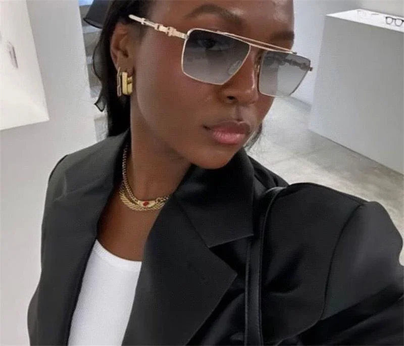 BALMAIN BPS-149C Gold-Silver Sunglasses  ✨