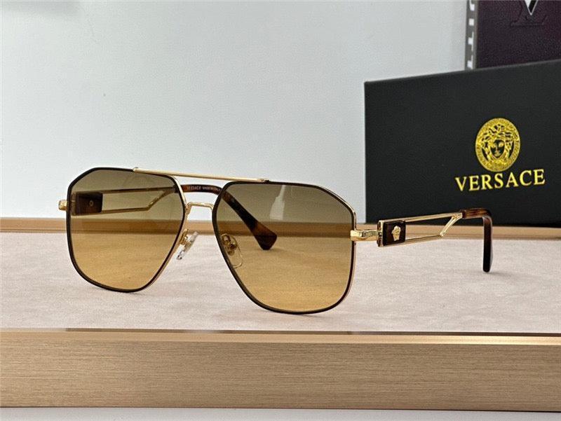 Versace VE1287 59mm Pilot Unisex Sunglasses ✨