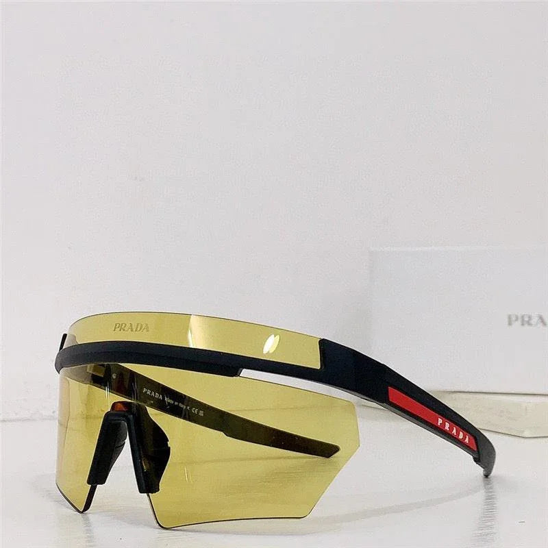 PRADA 59mm Shield Sunglasses Prada Linea Rossa   🟥