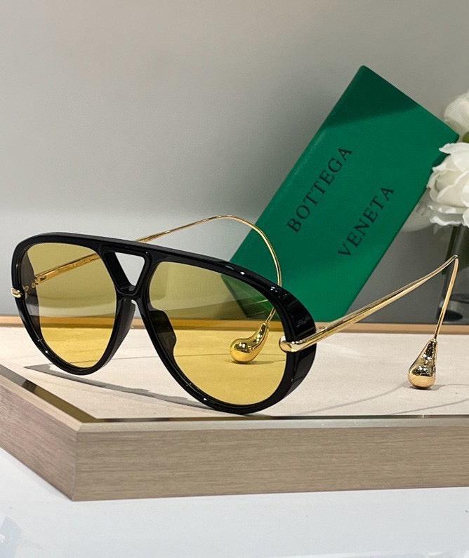 BOTTEGA VENETA  BV1273S 003 Unisex DROP AVIATOR Sunglasses✨