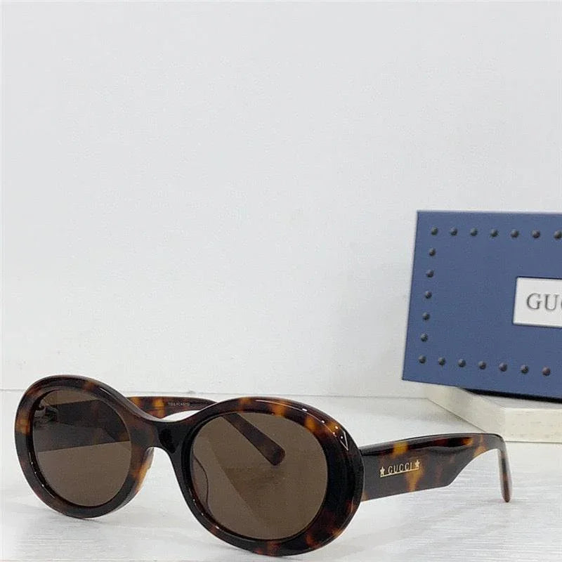 Gucci Oval Round Frame GG1587S Women&