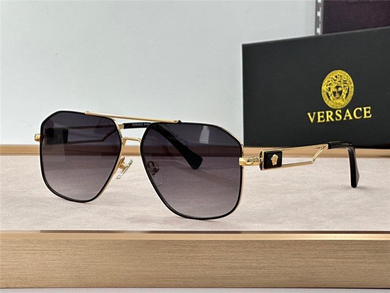 Versace VE1287 59mm Pilot Unisex Sunglasses ✨