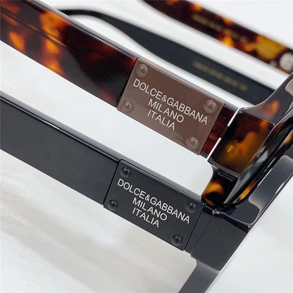 Dolce &amp; Gabbana Eyewear pilot-frame logo-plaque Sunglasses ✨