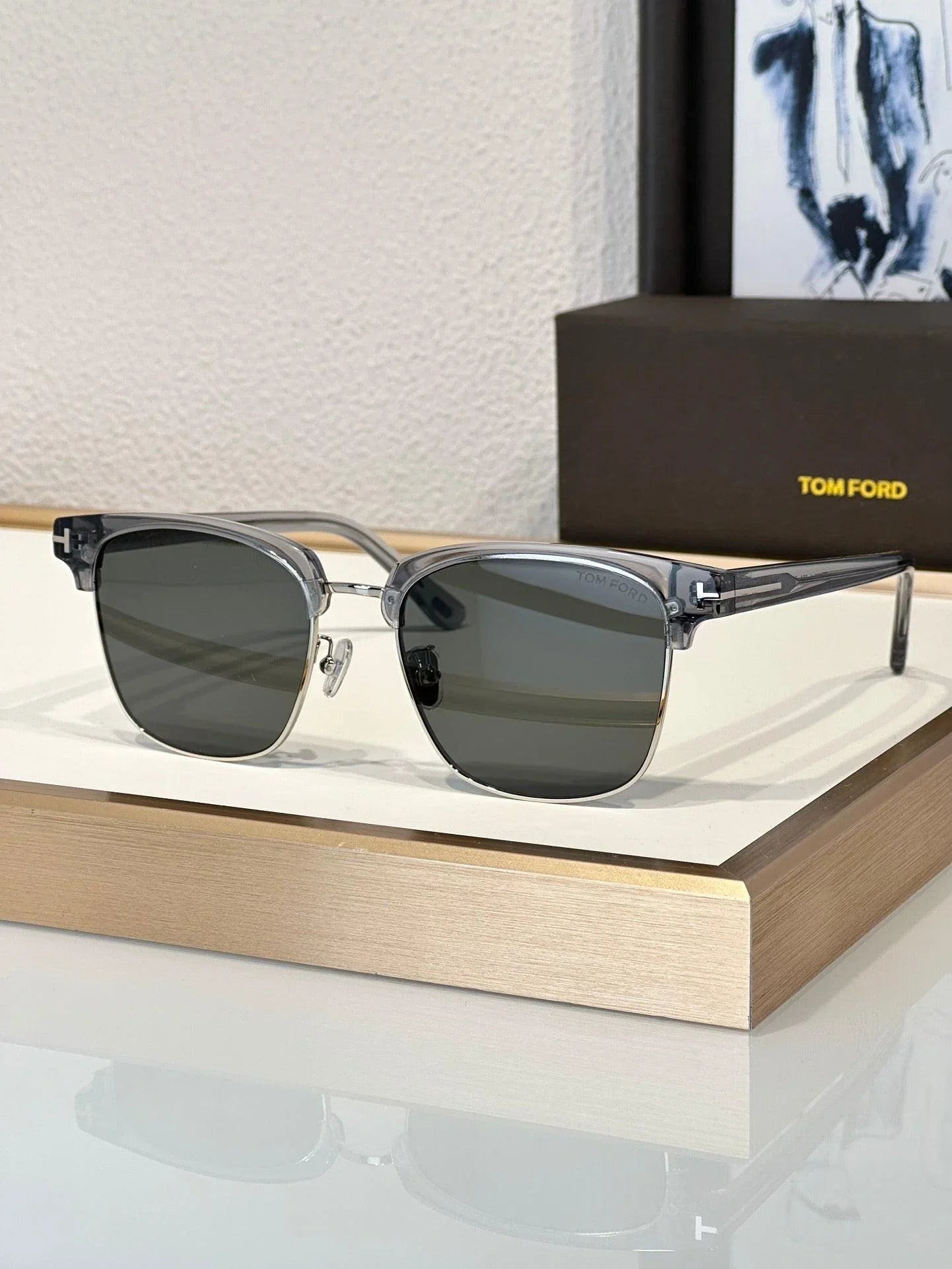 Tom Ford TF1139 POLARIZED RIVER Sunglasses 🔱