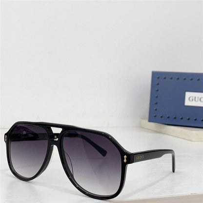 Gucci GG1042 Sunglasses feature a rectangular Pilot ✨