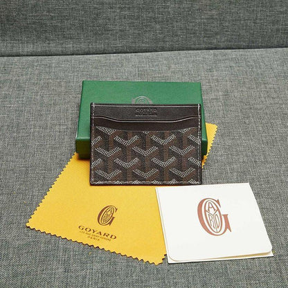 Goyard Saint-Sulpice Card Wallet In Goyardine Canvas ✨