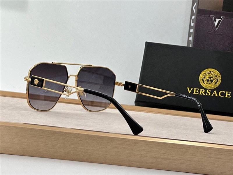Versace VE1287 59mm Pilot Unisex Sunglasses ✨