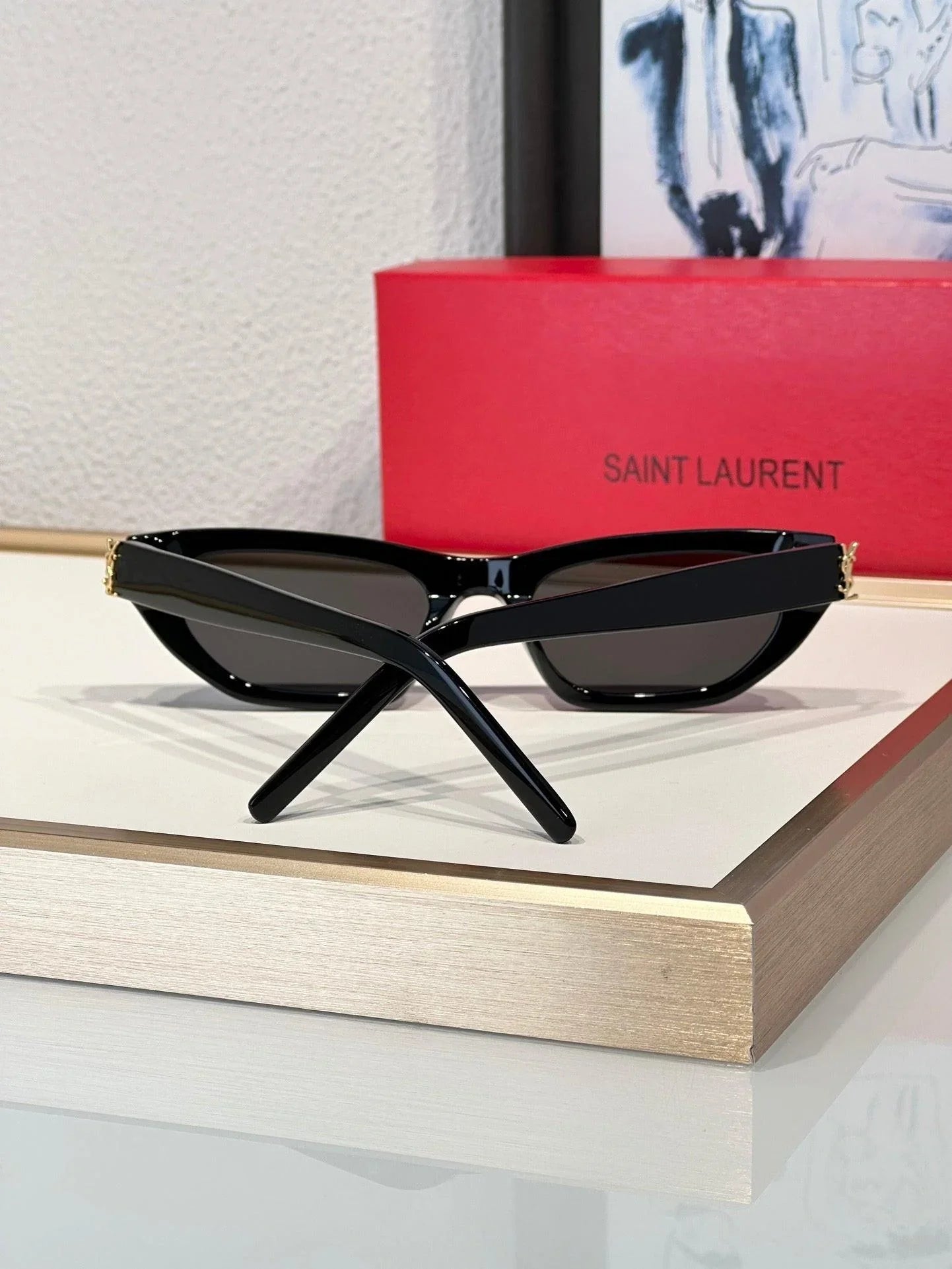 YSL Saint Laurent SL M126 cat-eye sunglasses ✨
