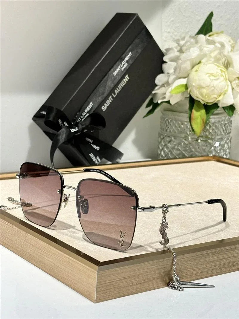 YSL Saint Laurent SL 312 M Women's Oversize Sunglasses ✨