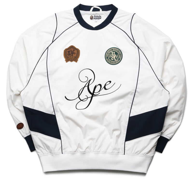 A Bathing Ape Multi Logo Pullover - White