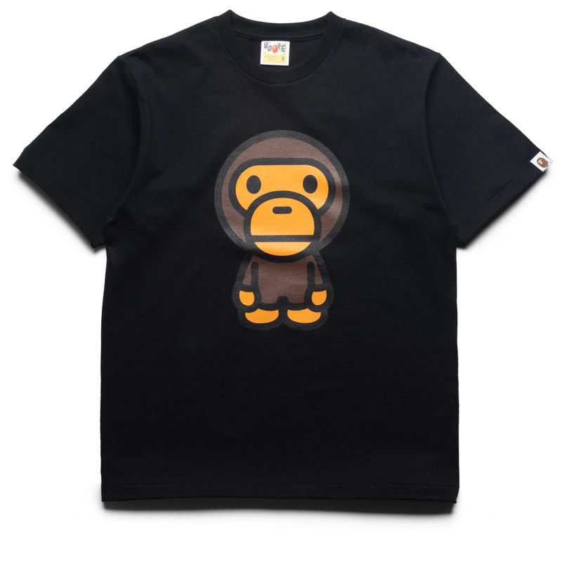 A Bathing Ape Big Baby Milo Tee - Black