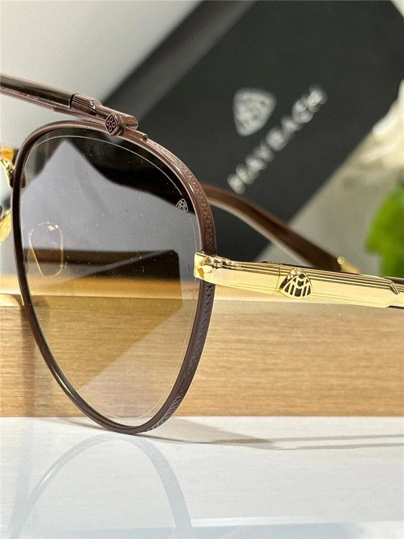 Maybach – The Hawk  62mm Men's Sunglasses 👑