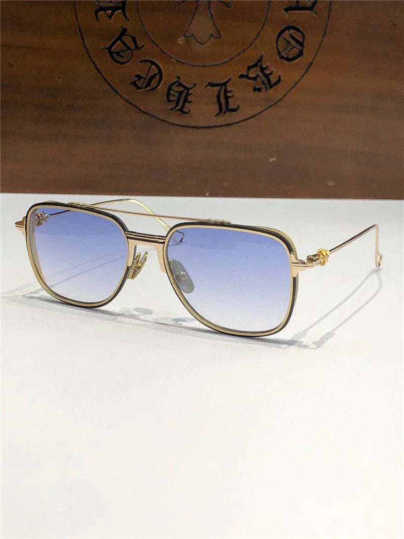 Chrome Hearts HUMPSTER metal Polarised Zeiss Lenses Sunglasses⚜️