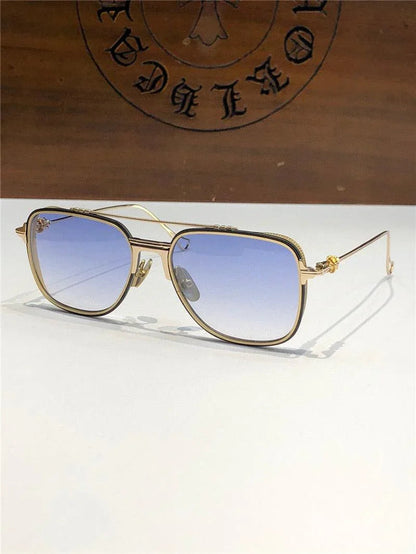 Chrome Hearts HUMPSTER metal Polarised Zeiss Lenses Sunglasses⚜️