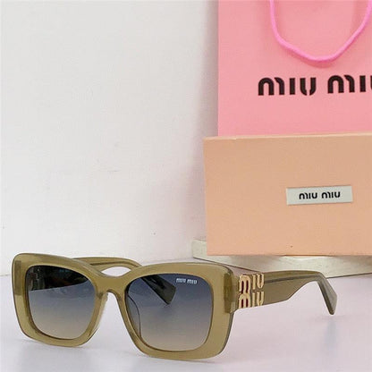 Miu Miu Glimpse oval-frame Acetate - 54 -07YS Women&
