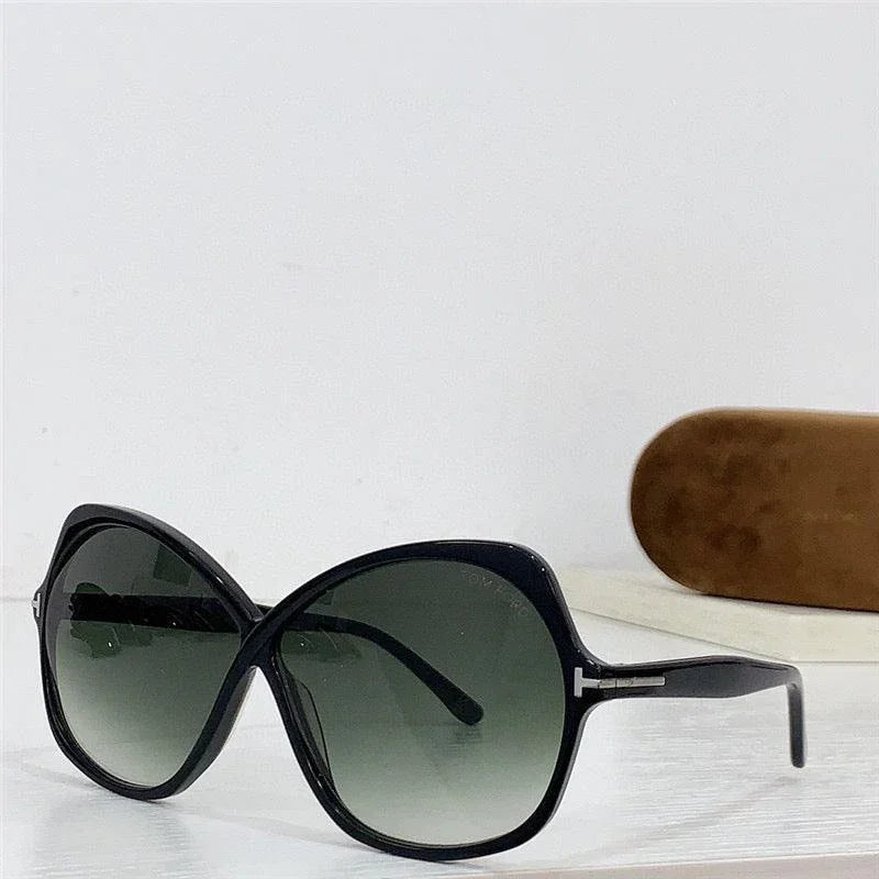 ✨TOM FORD Eyewear Rosemin Oversize round-frame sunglasses
