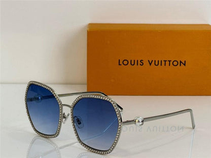 Louis Vuitton LV Signature Z2016U LV Pearl Round Sunglasses✨