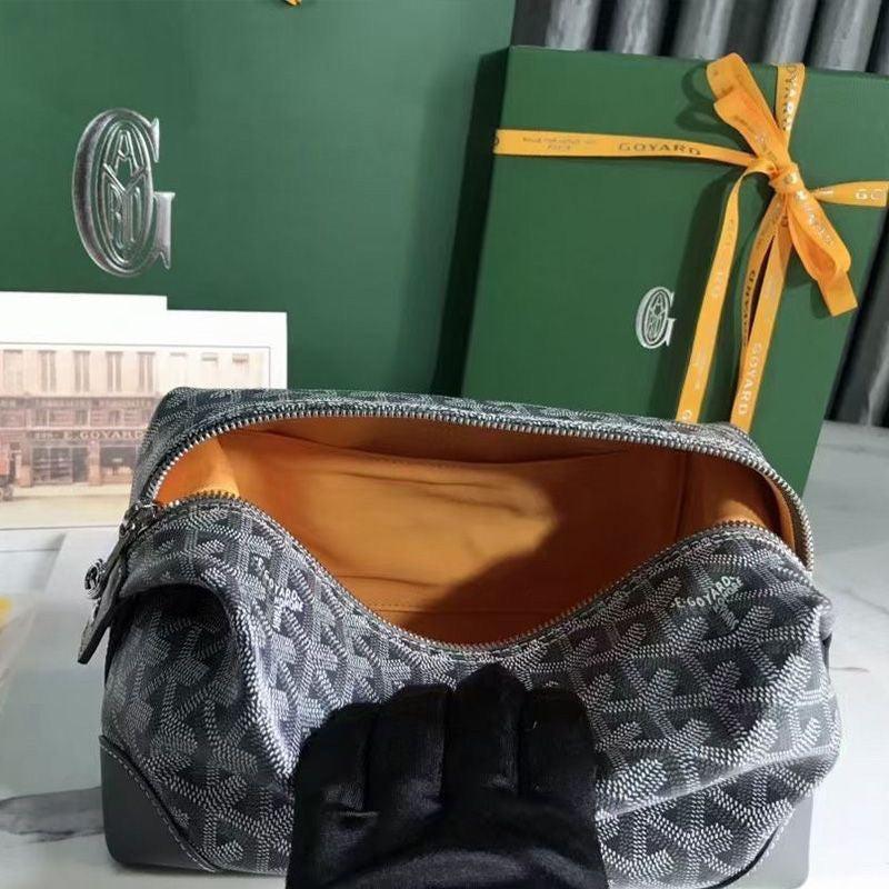 Goyard Bowling 25 Toiletry Bag In Goyardine Canvas✨