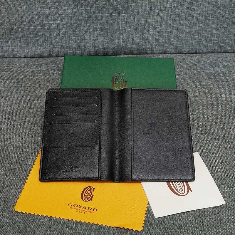 Goyard Grenelle Passport Cover In Goyardine Canvas✨