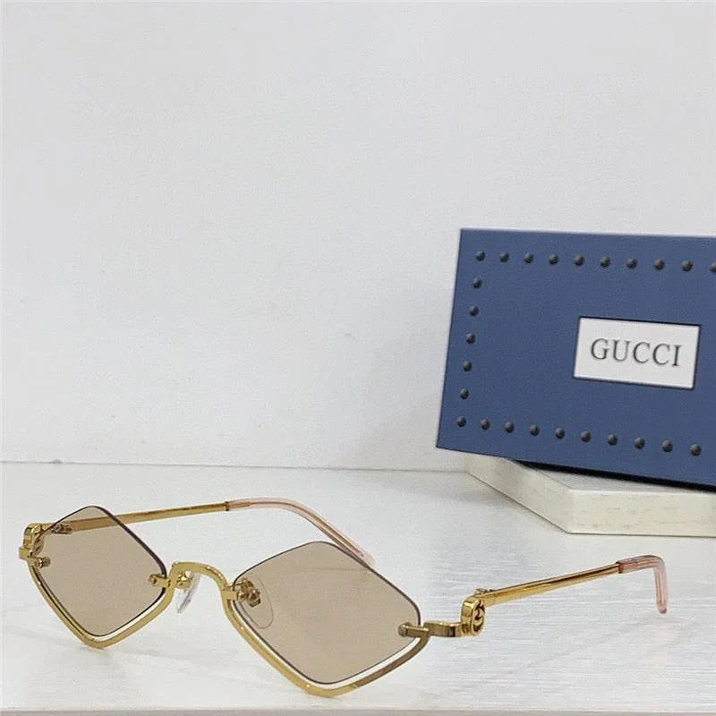 Gucci Geometric Frame GG 1604 S-004 Women's Sunglasses ✨
