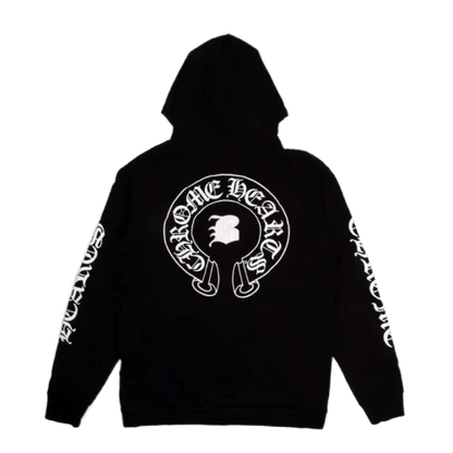 Chrome Hearts Bella Leather Patch Hoodie