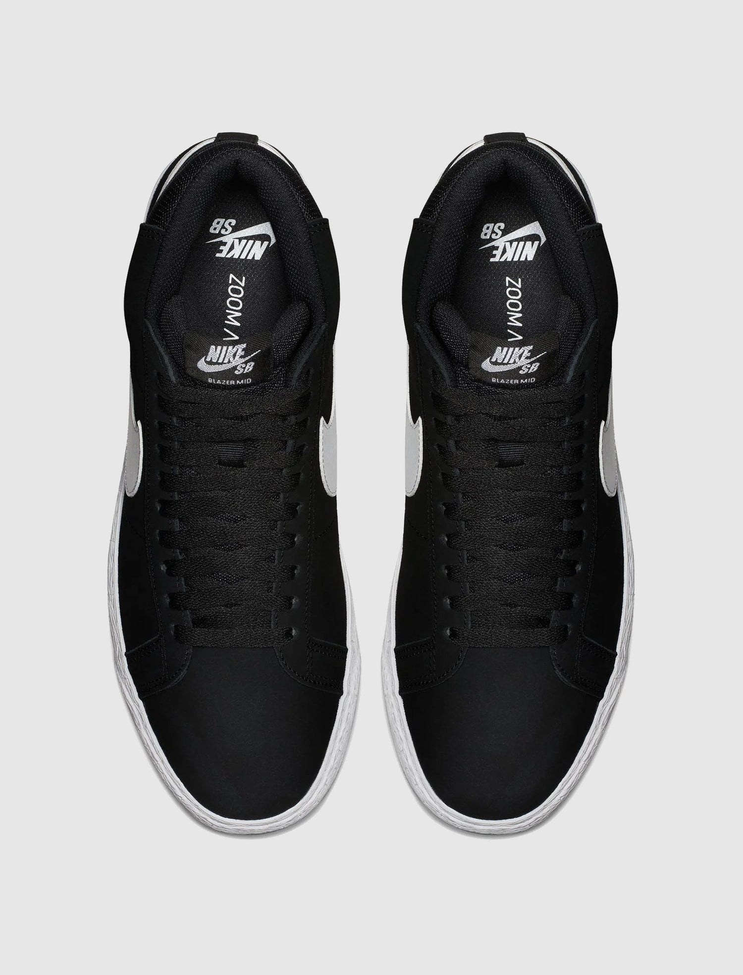 SB ZOOM BLAZER MID "BLACK/WHITE"