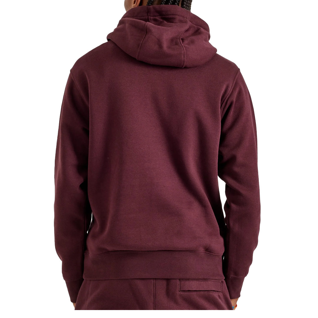 SPORTSWEAR CLUB FLEECE BURGUNDY CRUSH