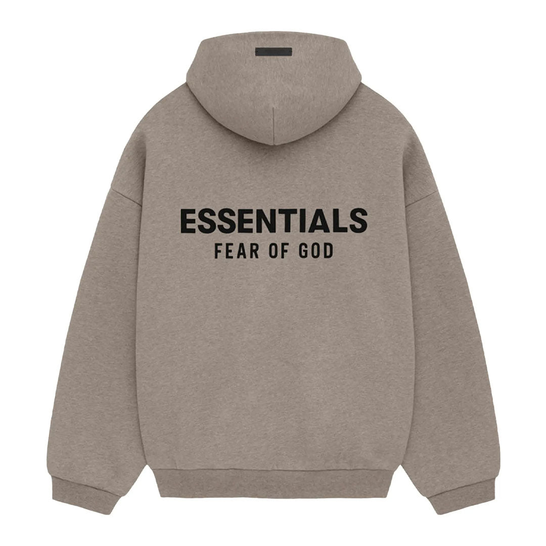 Fear of God Essentials Fleece Hoodie II ‘Heather Grey’ Secondary image