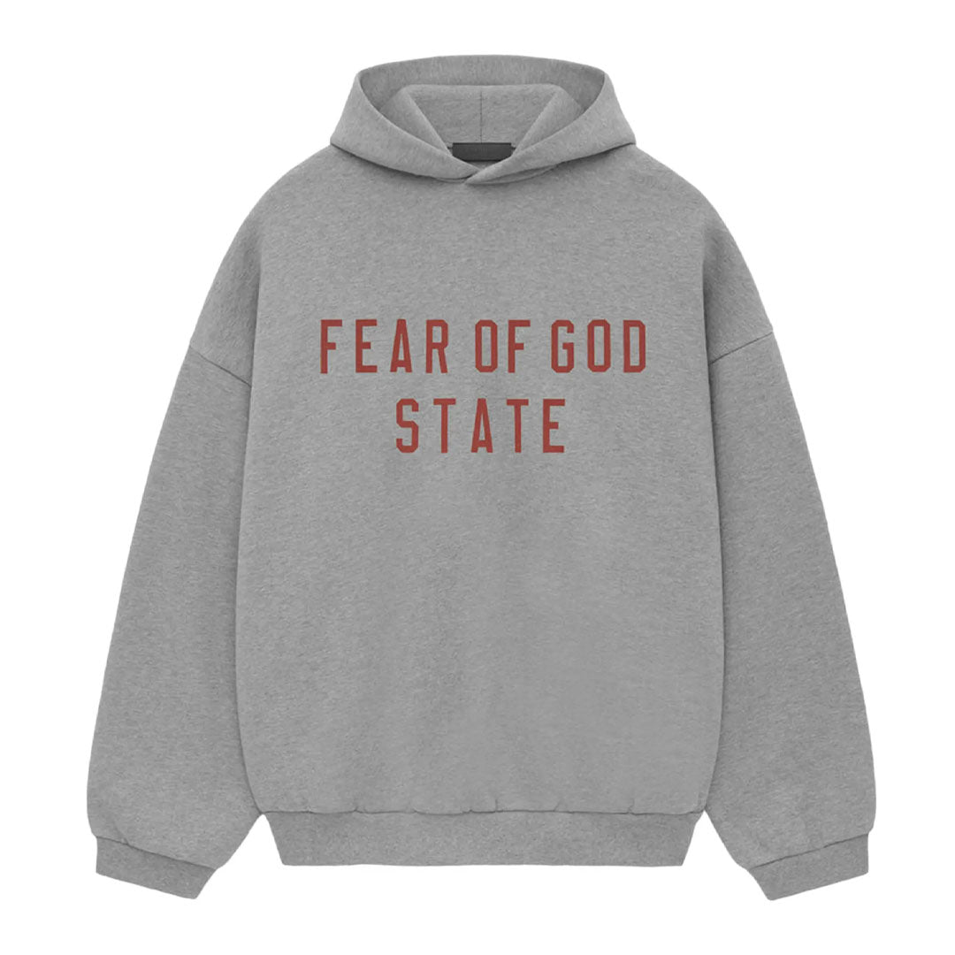 Fear of God Essentials Fleece Hoodie ‘Dark Heather’