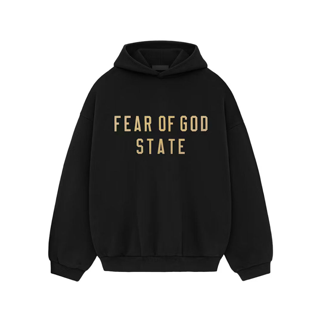 Fear of God Essentials State Fleece Hoodie Black Main image