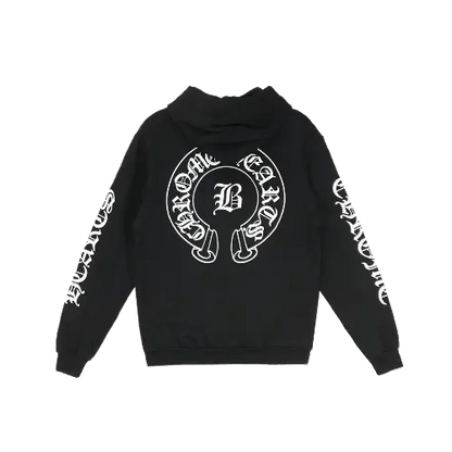 Bella Hadid Chrome Hearts Black Hoodie