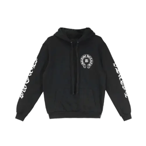 Bella Hadid Chrome Hearts Black Hoodie