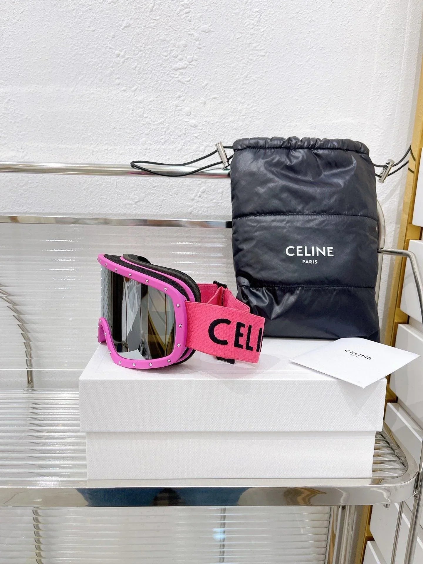 CELINE SKI MASK Goggles Sunglasses ✨