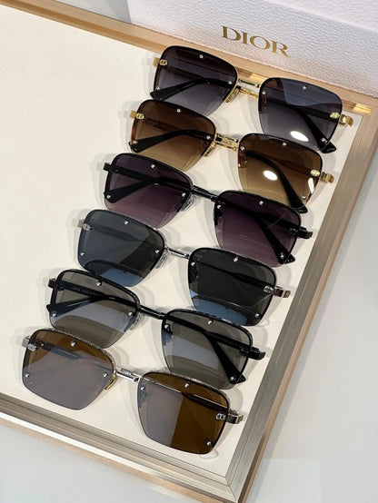 DIOR HOMME NeoDior S4U Mirrored Rectangular Sunglasses✨