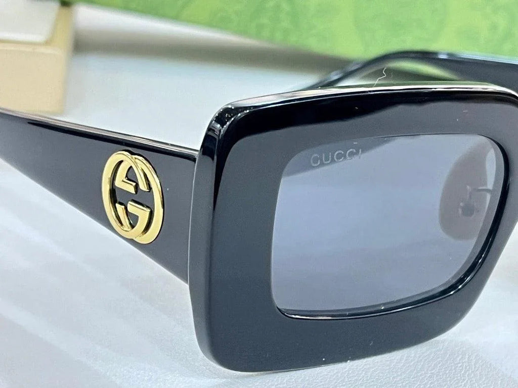 Gucci GG0974S Sunglasses Women Rectangle 49mm  ✨