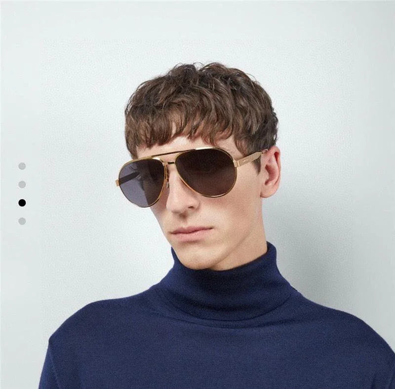 New Season Gucci 1513S Eyewear navigator-frame Sunglasses  ✨