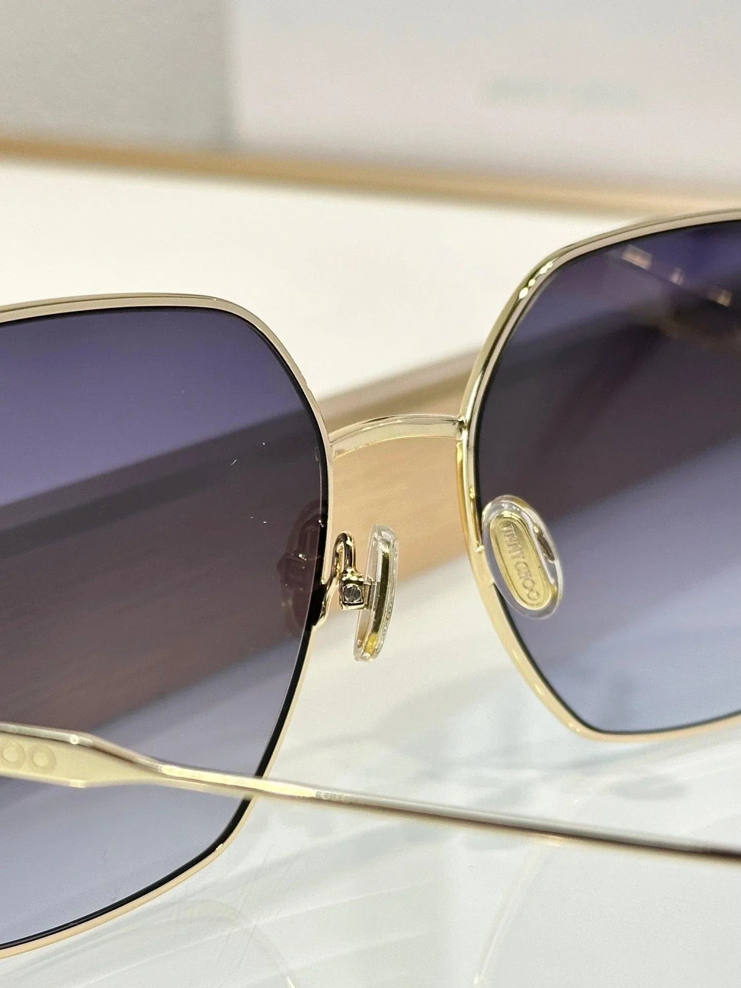 Jimmy Choo REYES/S Sunglasses with Glitter women's ✨