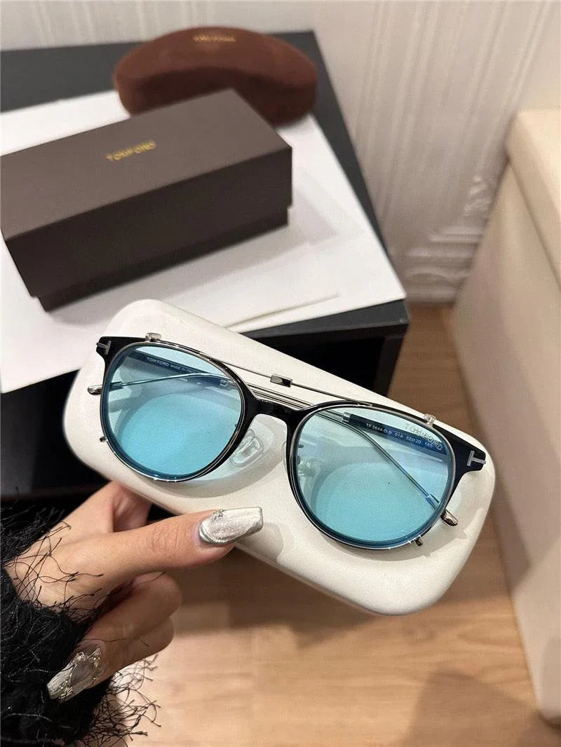 TOM FORD SOFT ROUND FT5644 Sunglasses 🔱