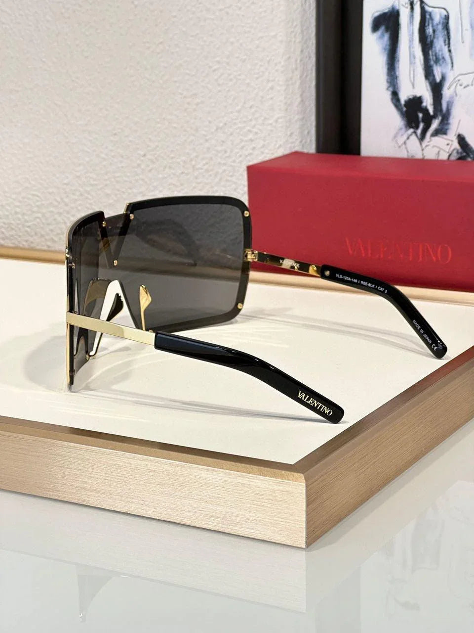 Valentino - V - Romask Iconic Oversized Mask Sunglasses✨
