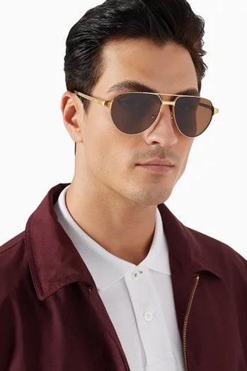Cartier CT0386S 003 Sunglasses Men&