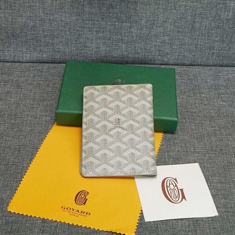 Goyard Grenelle Passport Cover In Goyardine Canvas✨