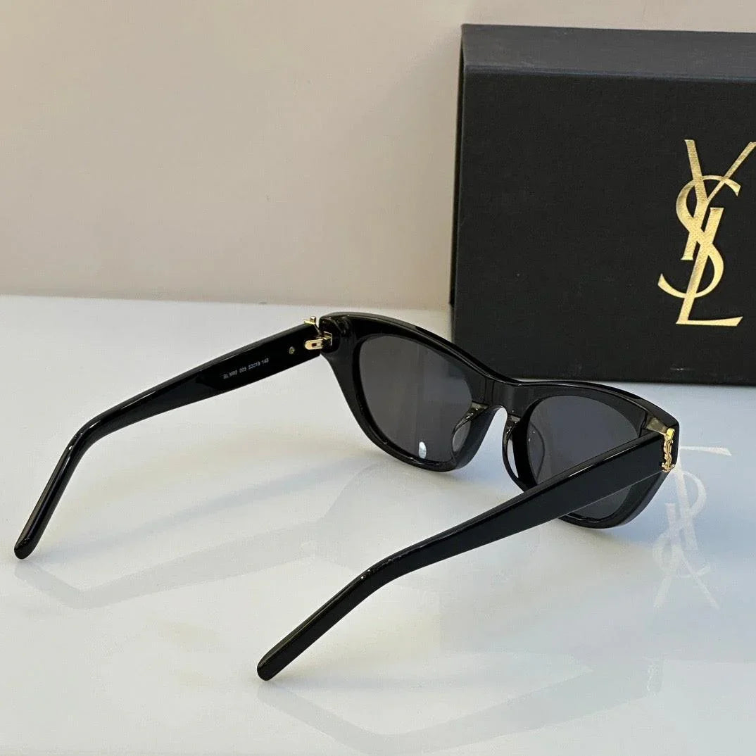 YSL  Saint Laurent Women's Cat Eye Sunglasses SL M80🖤