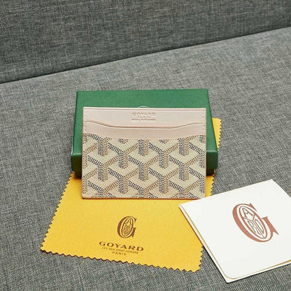 Goyard Saint-Sulpice Card Wallet In Goyardine Canvas ✨